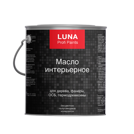 Масло интерьерное LUNA Profi арт. 393